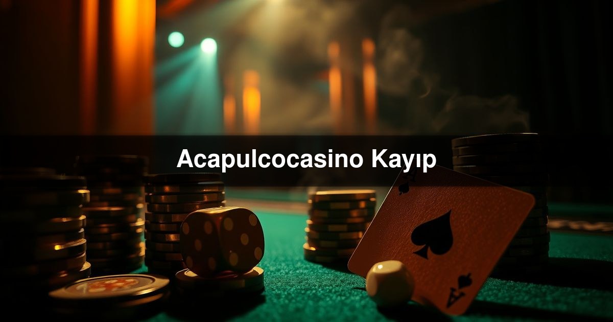 Acapulcocasino Kayıp