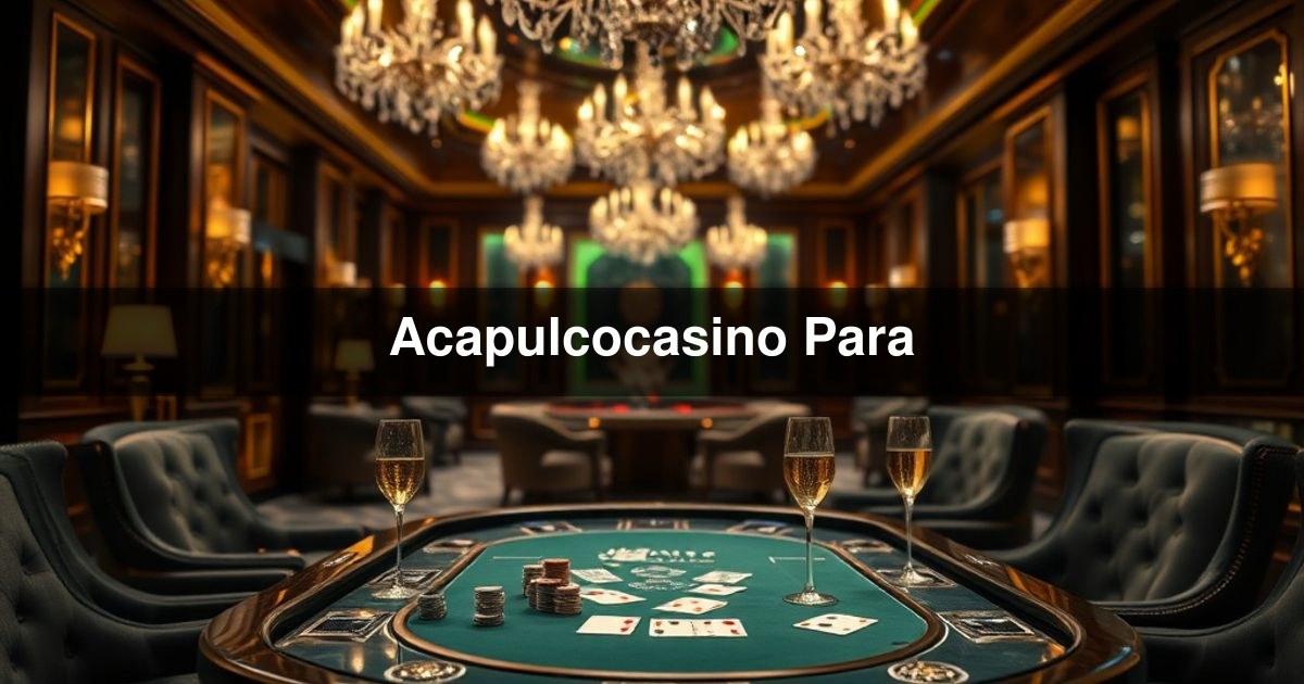 Acapulcocasino Para